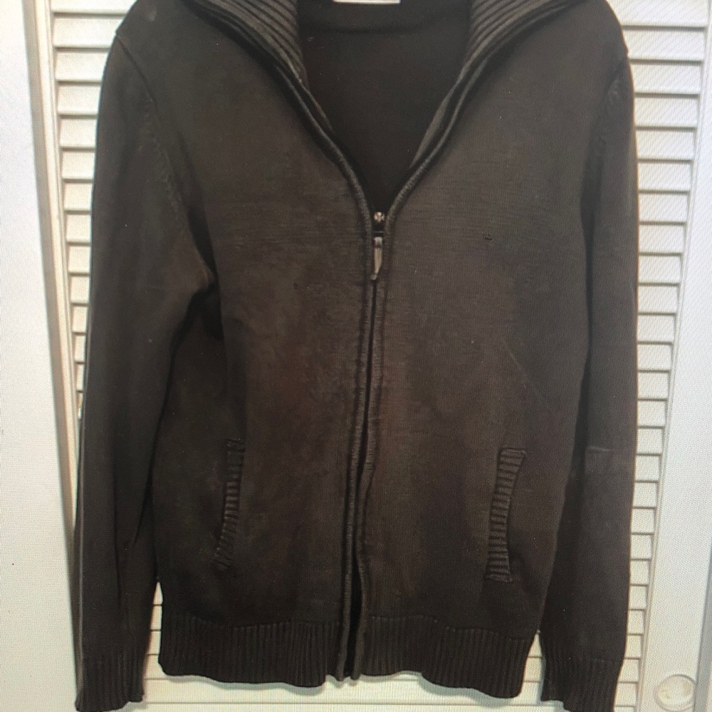 Black Zip-Up Jacket